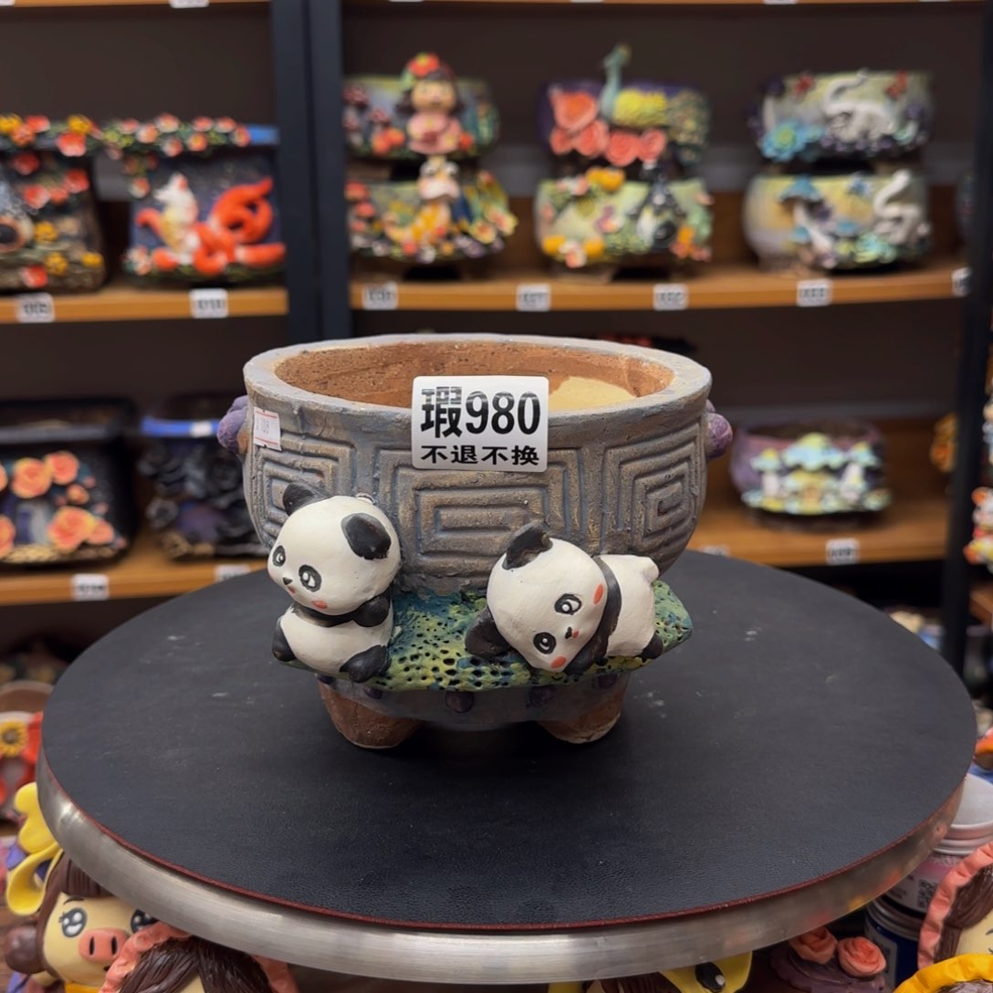 【闪购商品】粗陶手捏