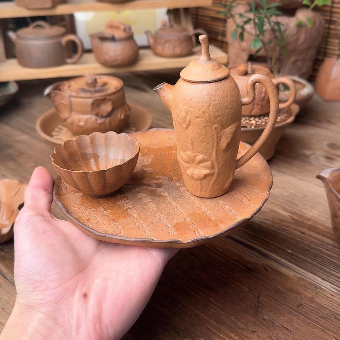 原矿老岩泥茶器系列