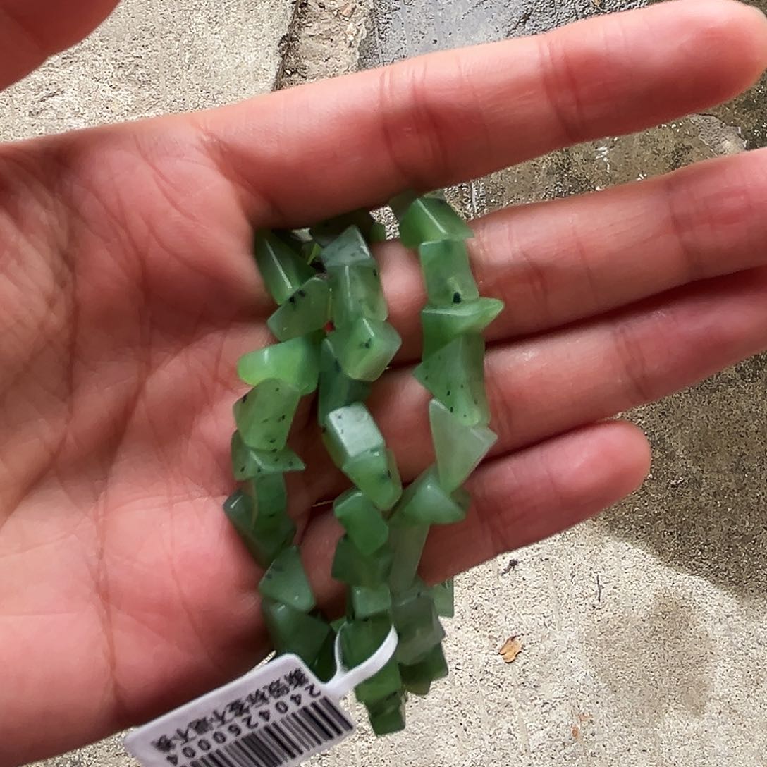 和田玉（碧玉）手串未镶嵌