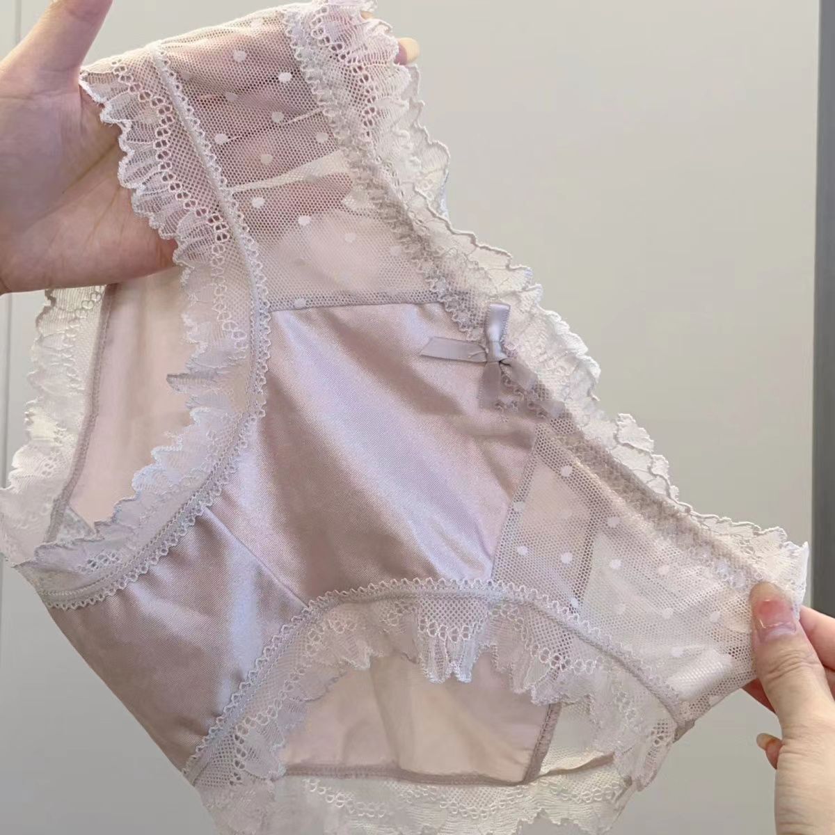 性感蕾丝冰丝无痕舒适抗菌女士内裤女款爆款2025新款夏季透气短裤