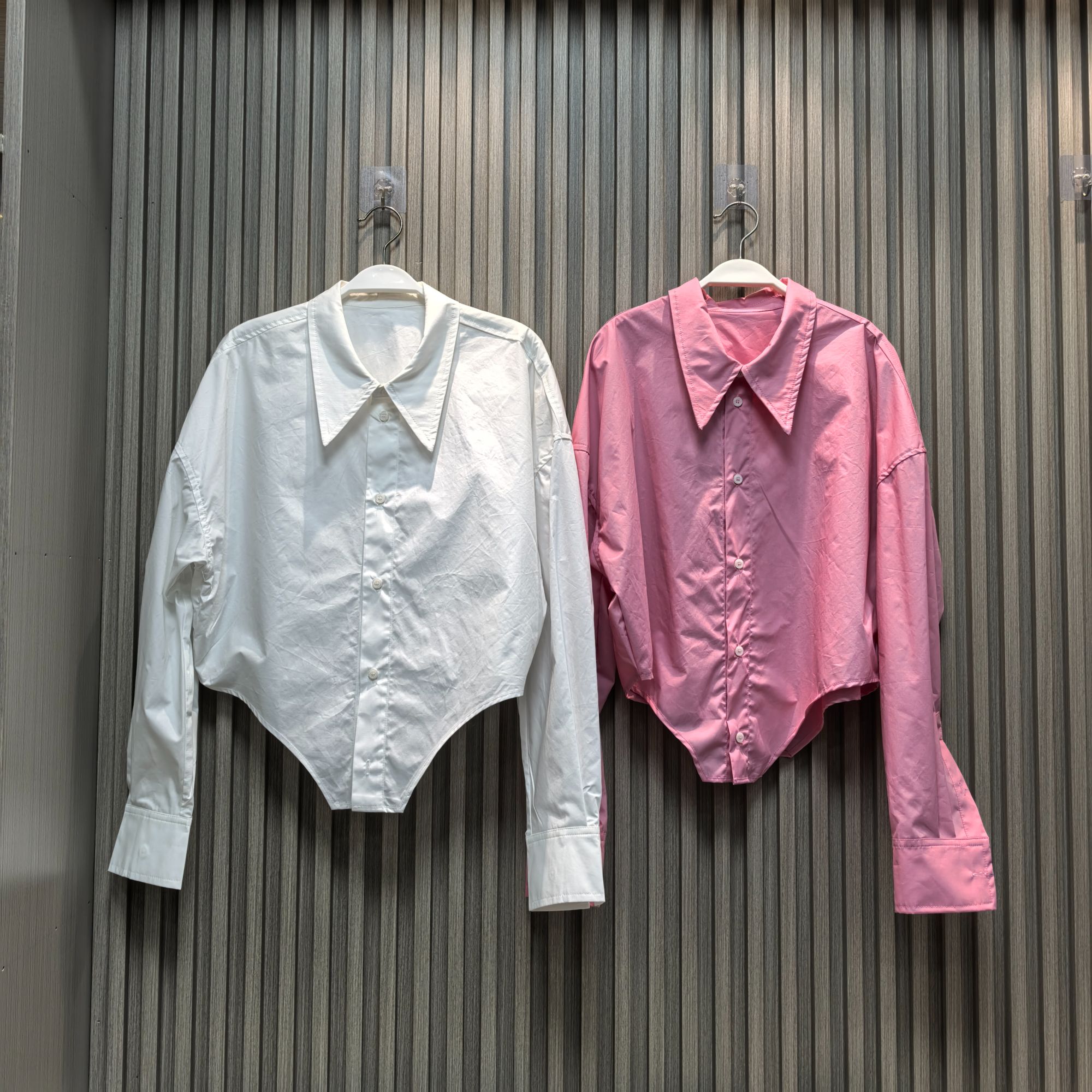 MONA OFFICIAL 丨 100棉 个性小众衬衫上衣女 内搭外穿搭配 新款