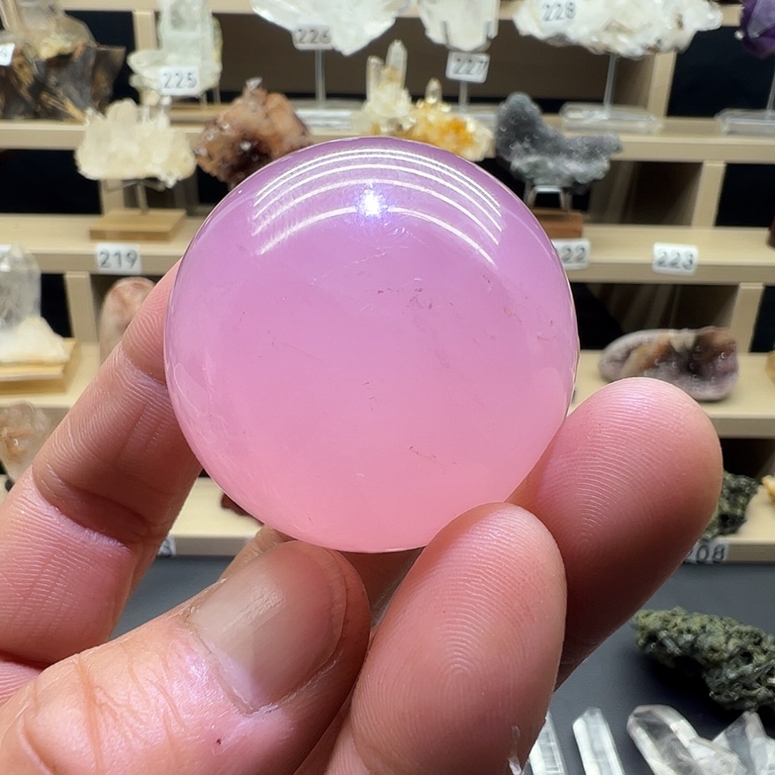 石材水晶球摆件999