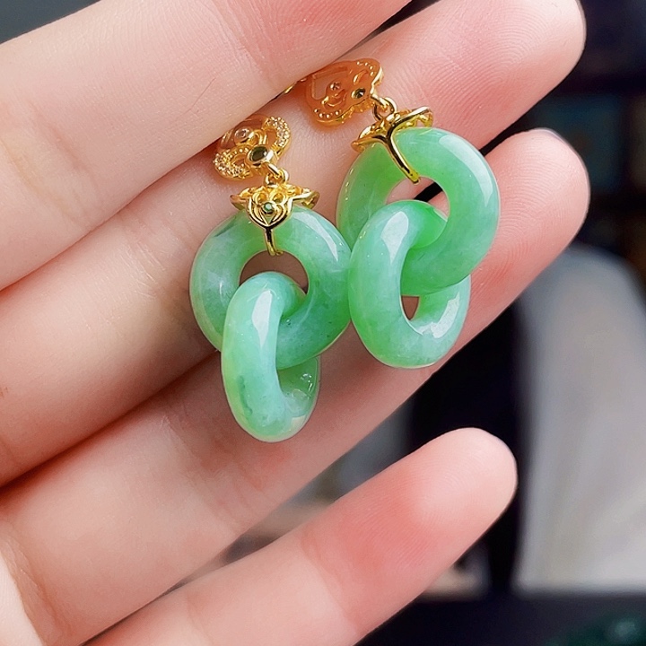 翡翠银S925镶嵌颈饰多样性