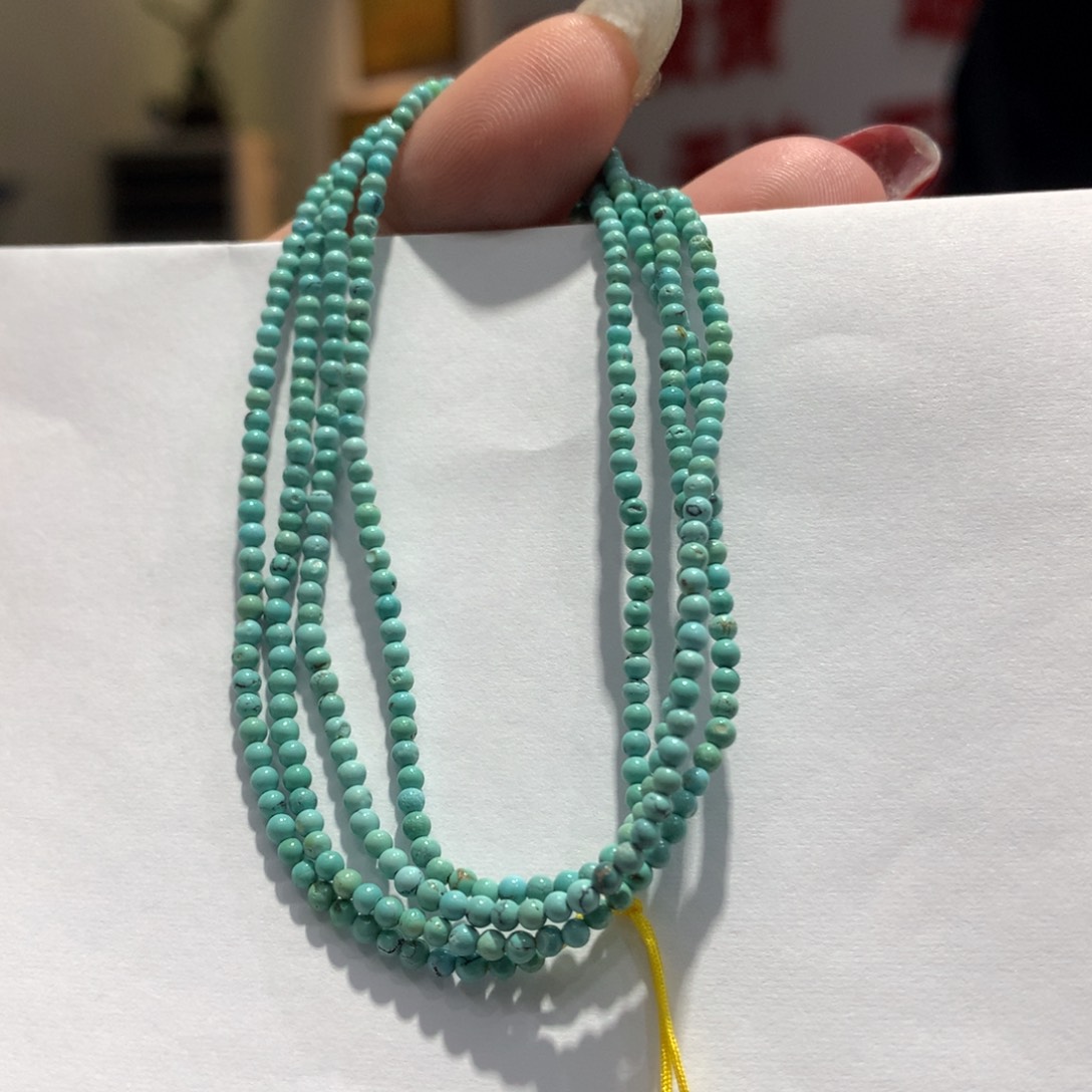 绿松石长链未镶嵌