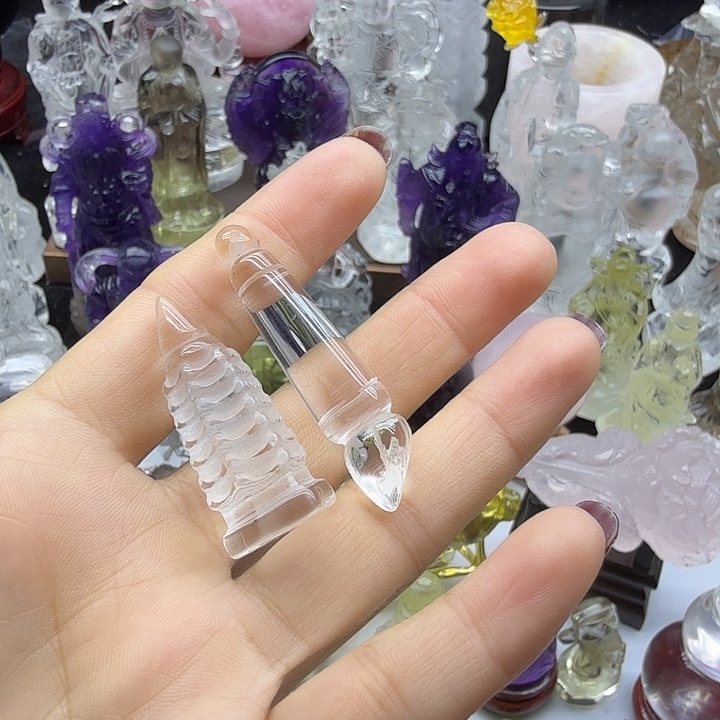 水晶珠宝半成品未镶嵌