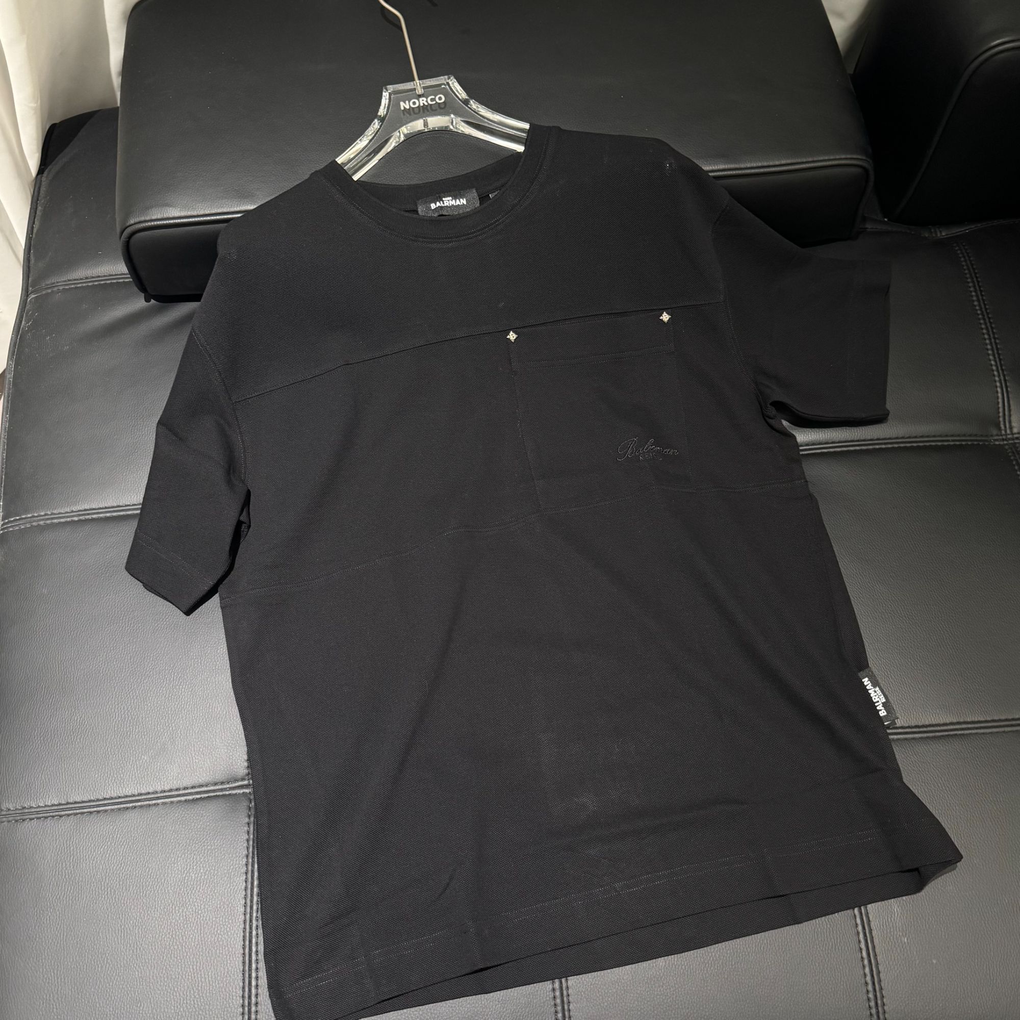 REISE BALRMAN /莱斯 巴尔曼 25527026 珠地极简风百搭圆领短袖