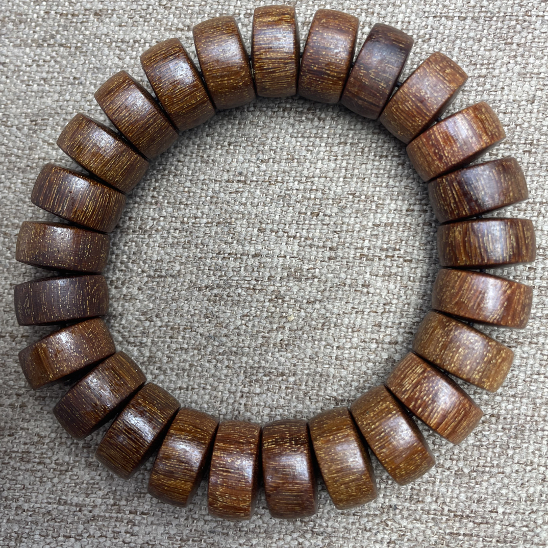 沉香木串文玩老料 手串 49号