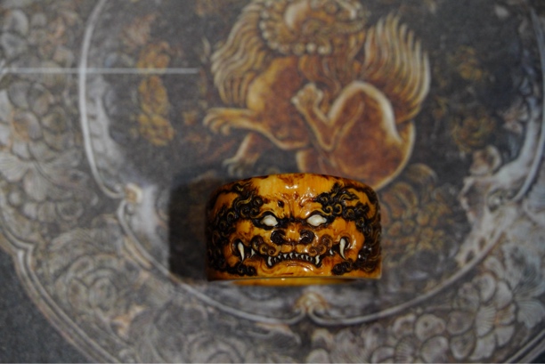 慕物手作 慕物孤品指环（唐狮.饕餮.宋龙等）选其一 【拍前请联系）