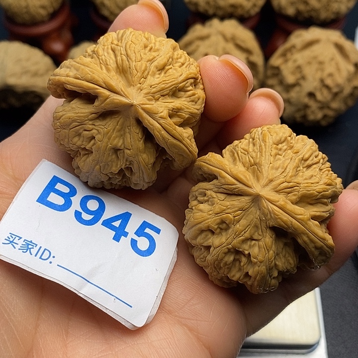 w***t文玩核桃把件粗筋4.1