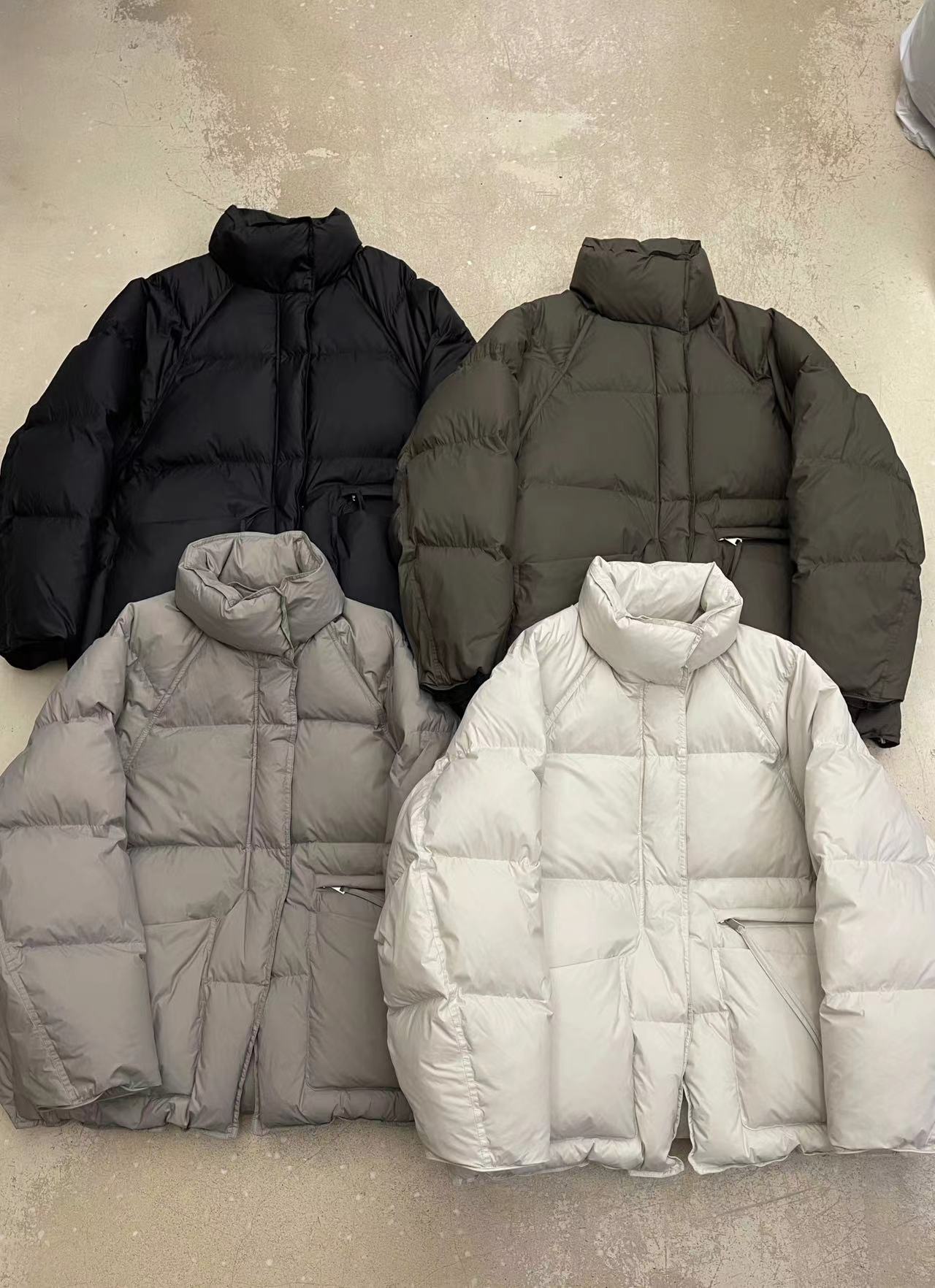 抹茶mochadan欧洲站欧货常规宽松型女款极简风秋冬时尚保暖外套女