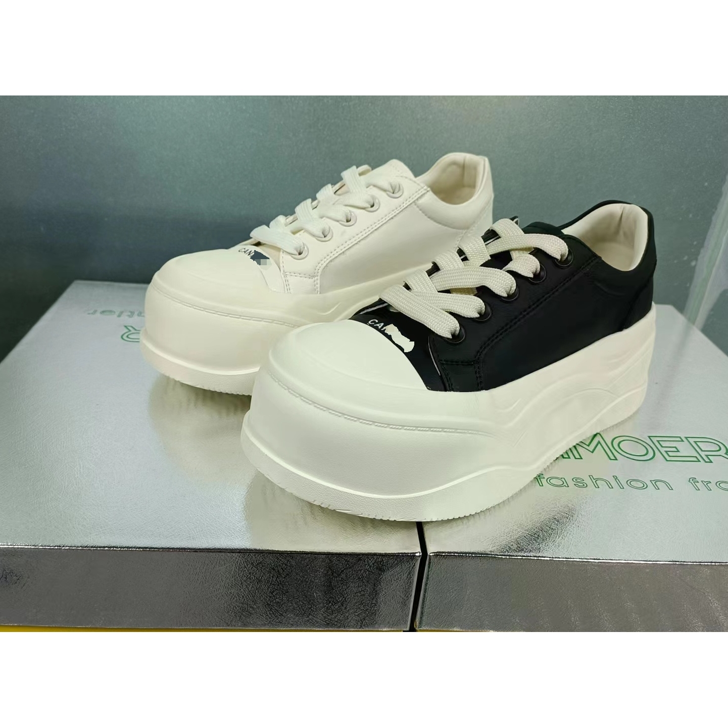 【喜喜专属】235-192新款百搭女板鞋系带舒适女鞋透气