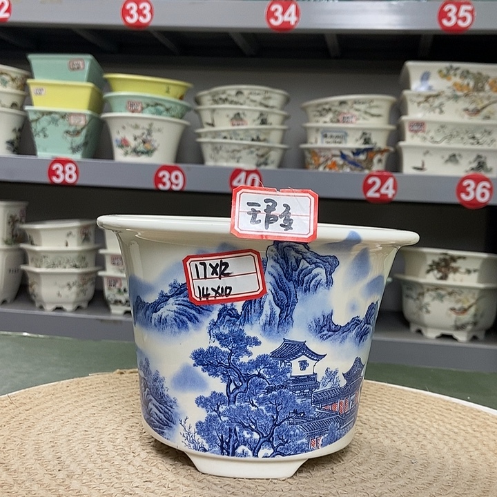 紫砂紫砂花盆0215