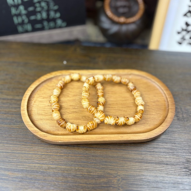 【琼玖木作】卡12烤色多样小可爱文玩手串绕指盘玩配带227