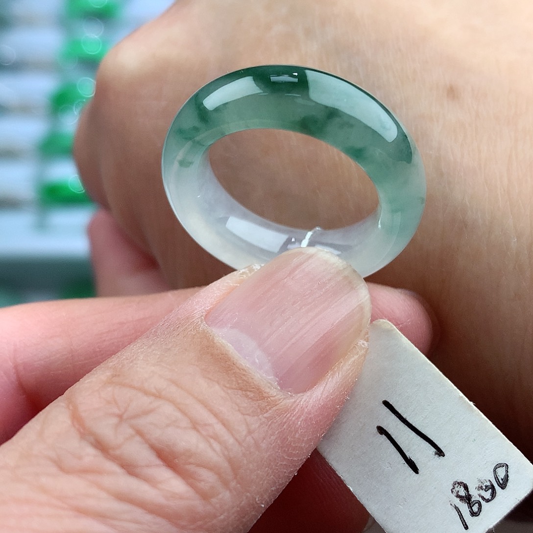 未镶嵌戒指翡翠11号