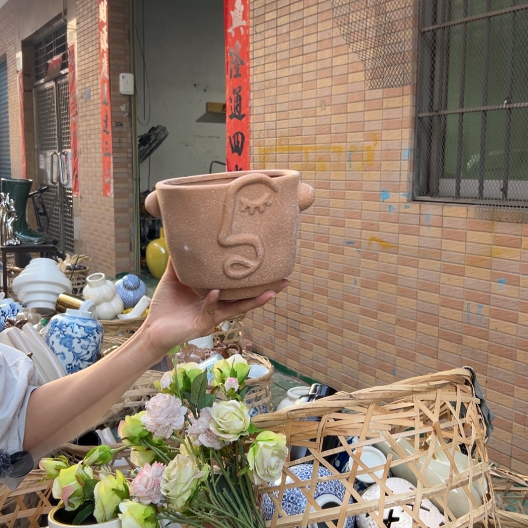 高温陶瓷工艺饰品（部分微瑕）120底部带孔