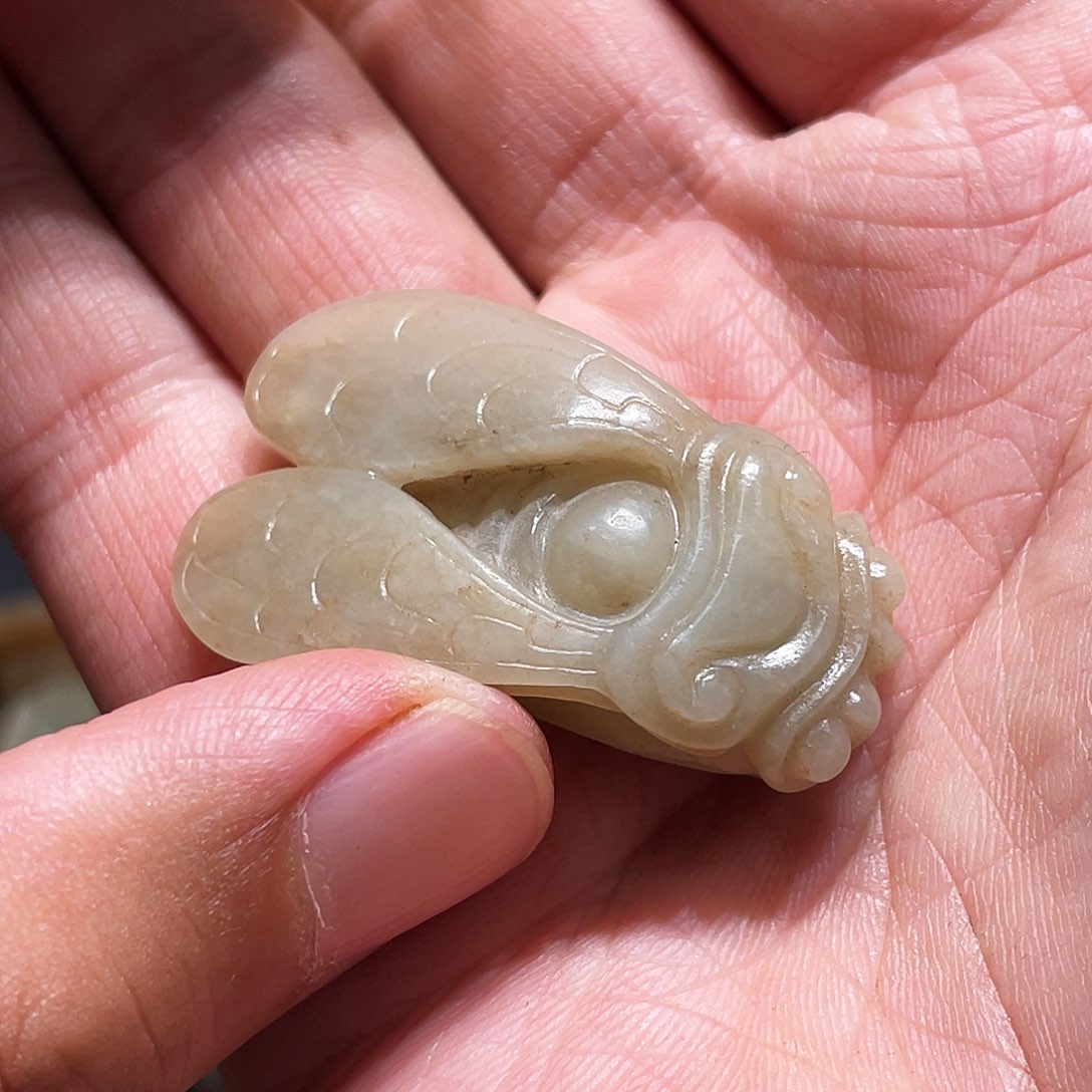 和田玉（糖玉）未镶嵌颈饰采**篱