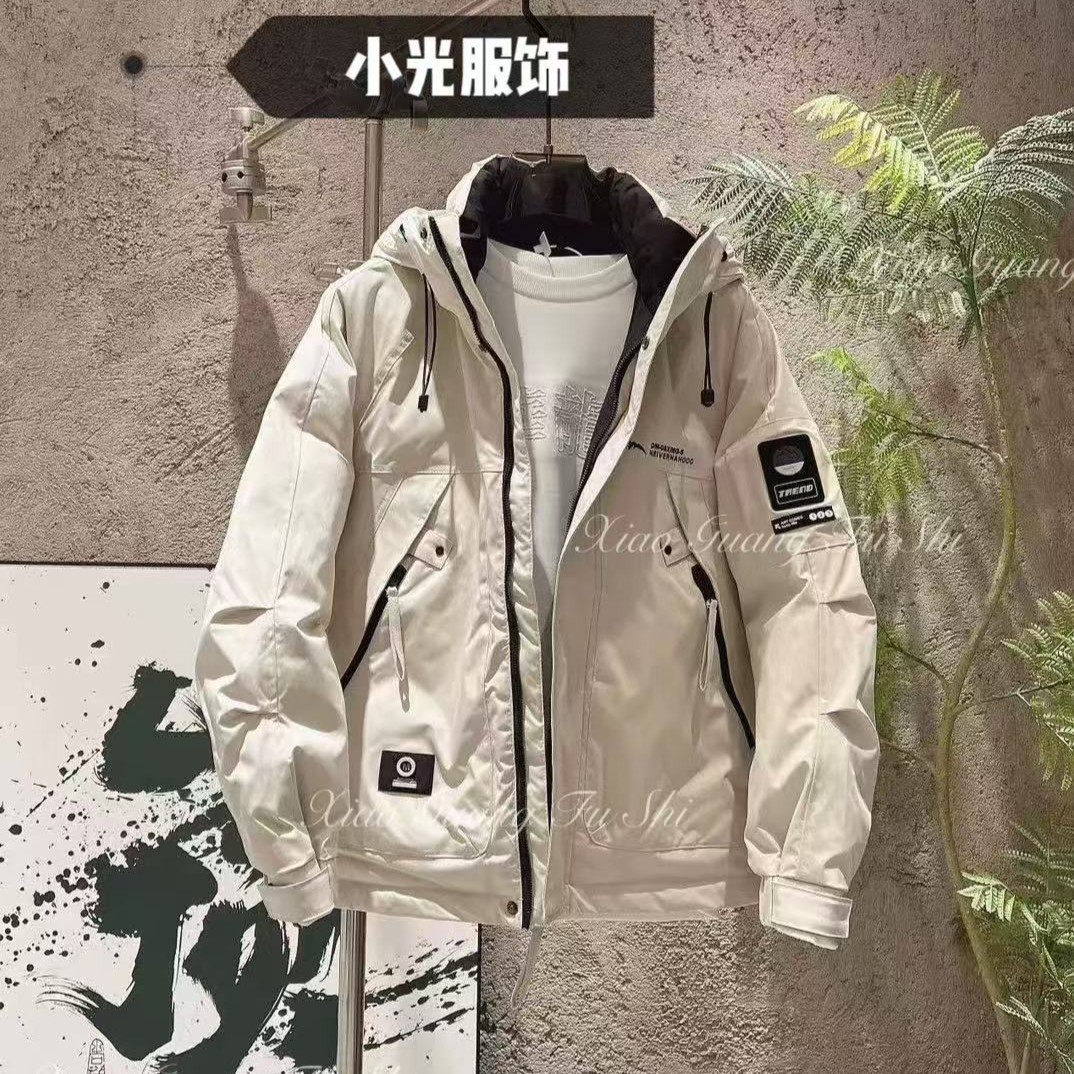 *（帅大）【爱马仕橙300多克】御寒情侣外套DM203非标服（无水洗标）
