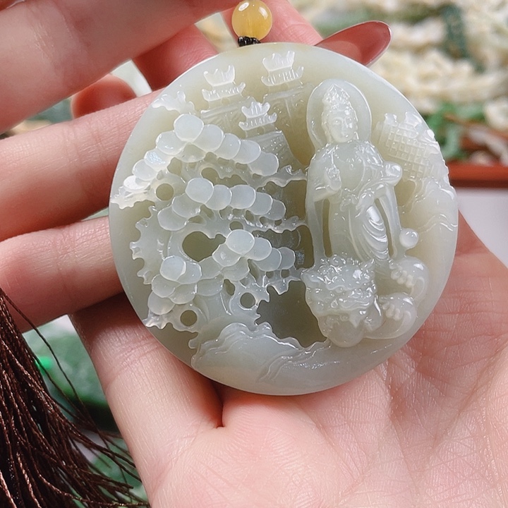 未镶嵌和田玉挂件