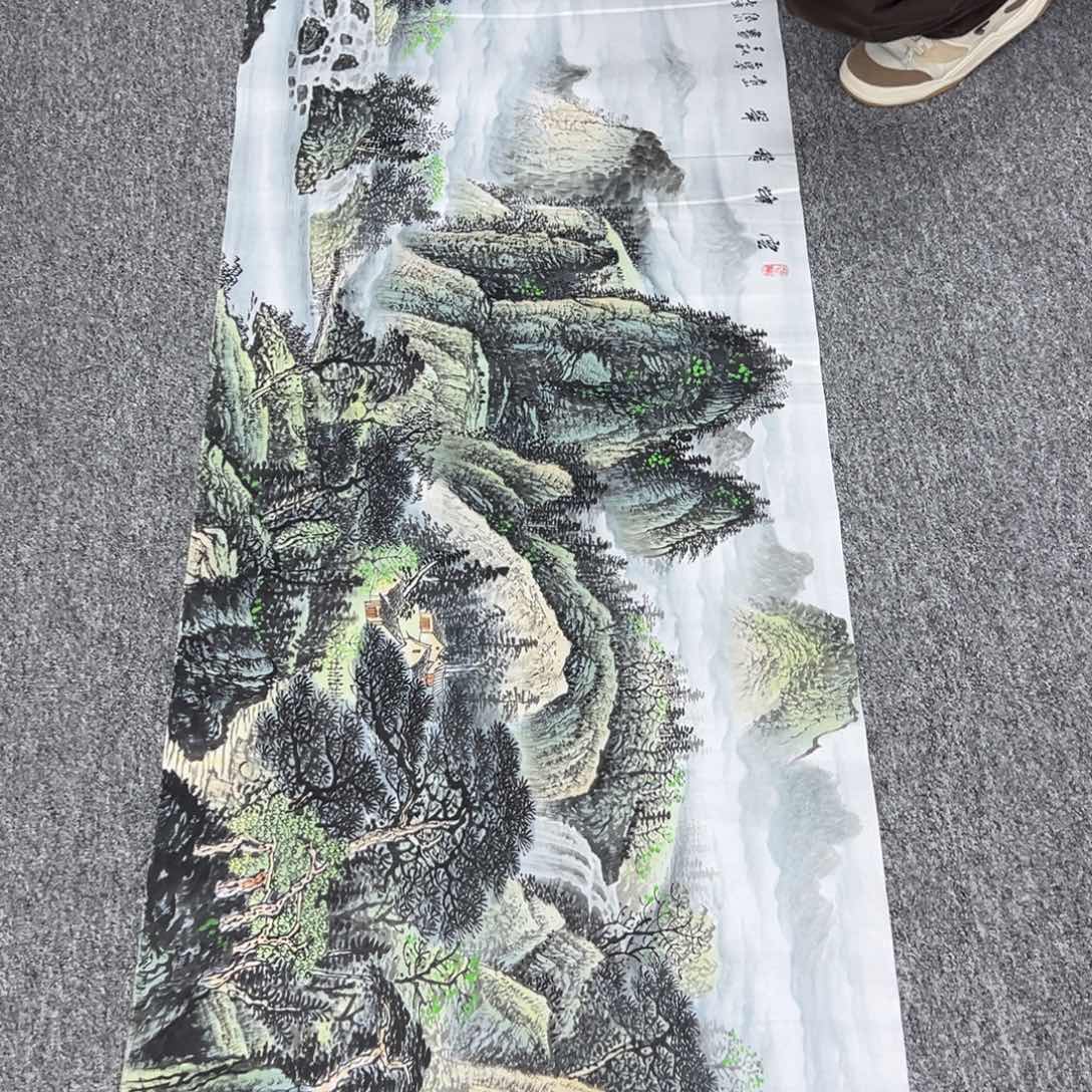 国画纯手绘字画宣纸