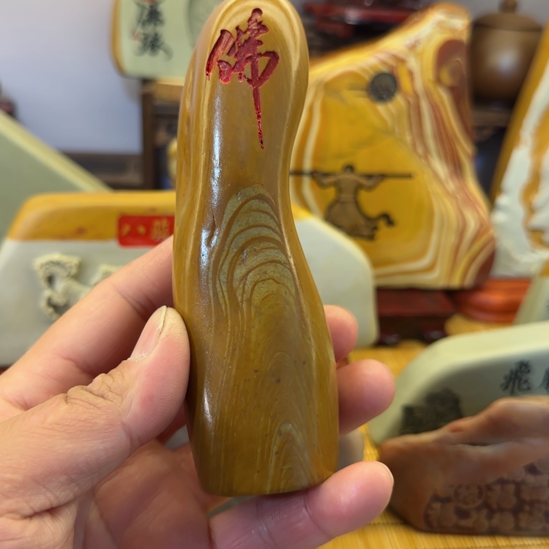 摆件济****妍石头雕刻艺术设计