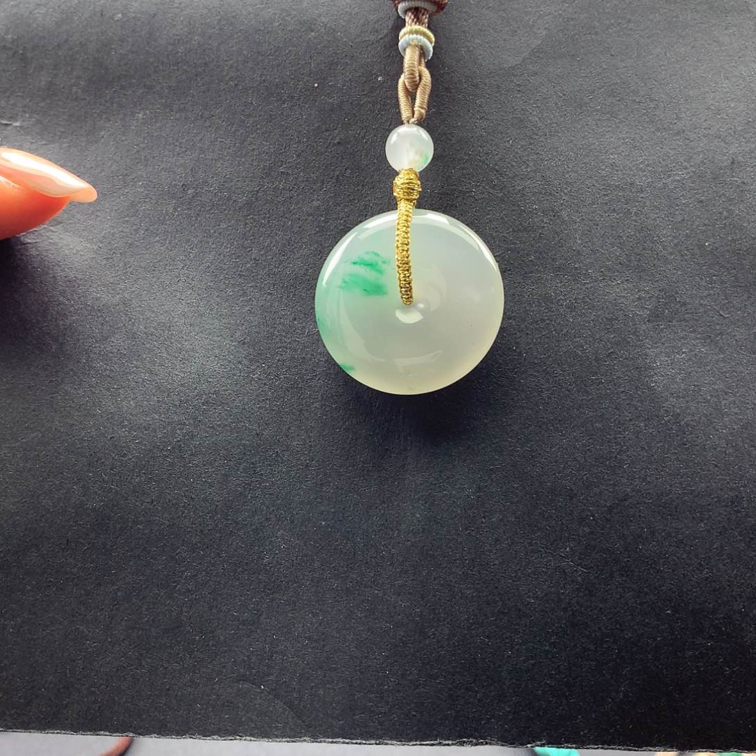 【闪购商品】石英质玉吊坠(不含链)合金