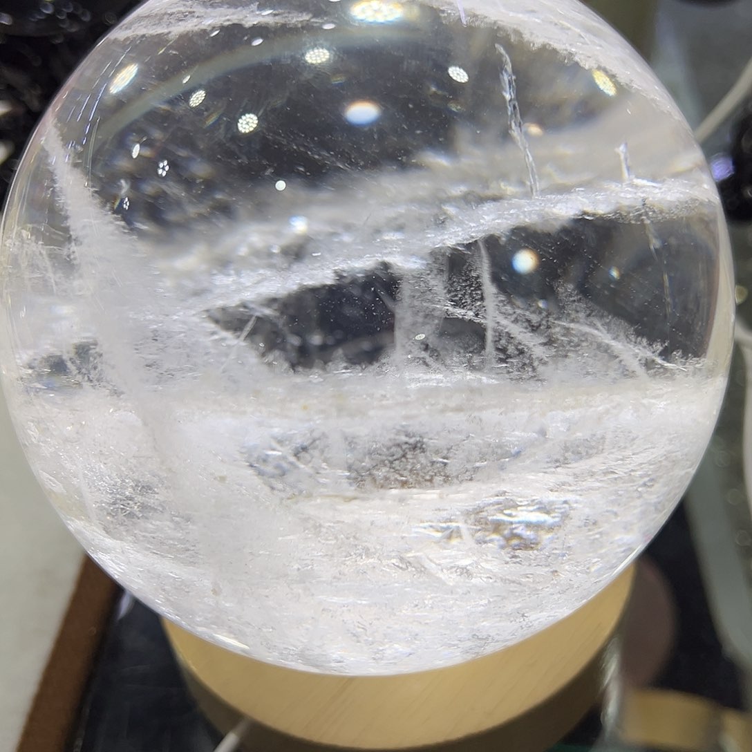 水晶水晶球摆件未镶嵌儋****姐