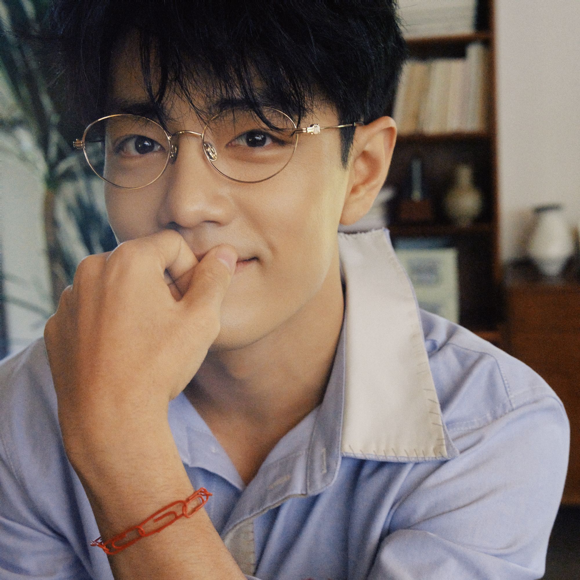 Molsion/陌森【肖战同款】时尚复古无框镜男女同款超清显年轻MA7036