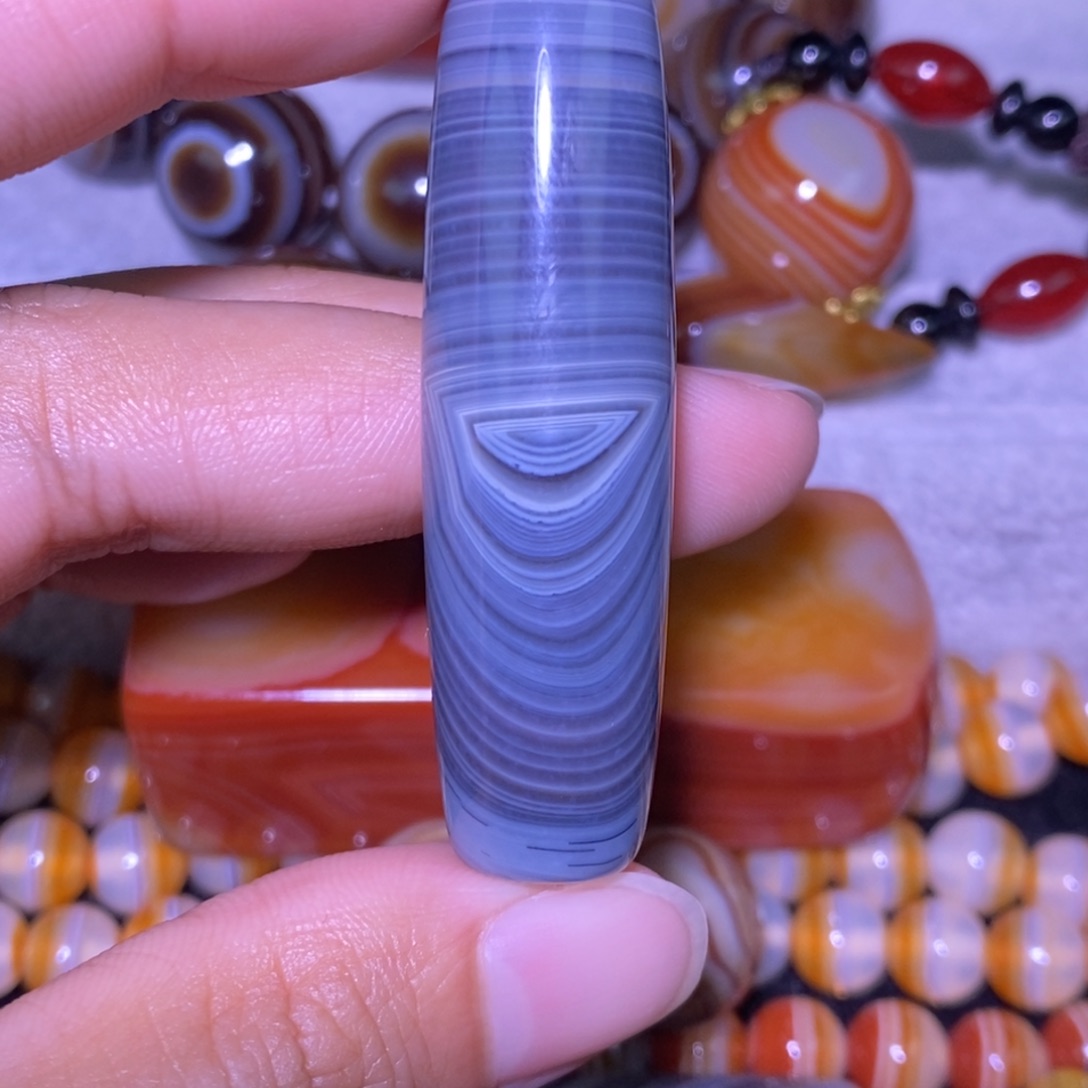 玛瑙/玉髓未镶嵌颈饰