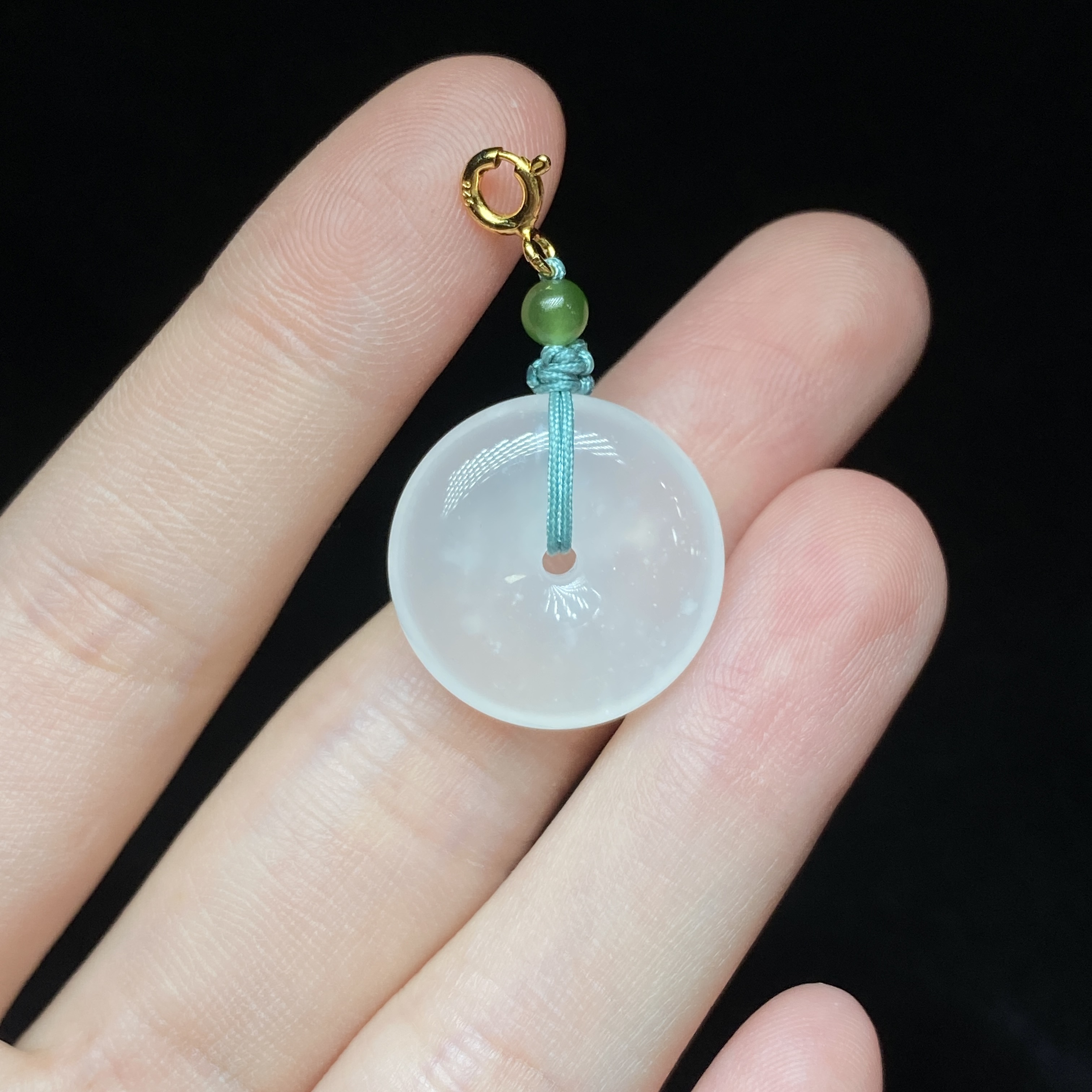 【小北好物】天池雪莲吊坠约19*19mm【多样性发一件】QH251X206