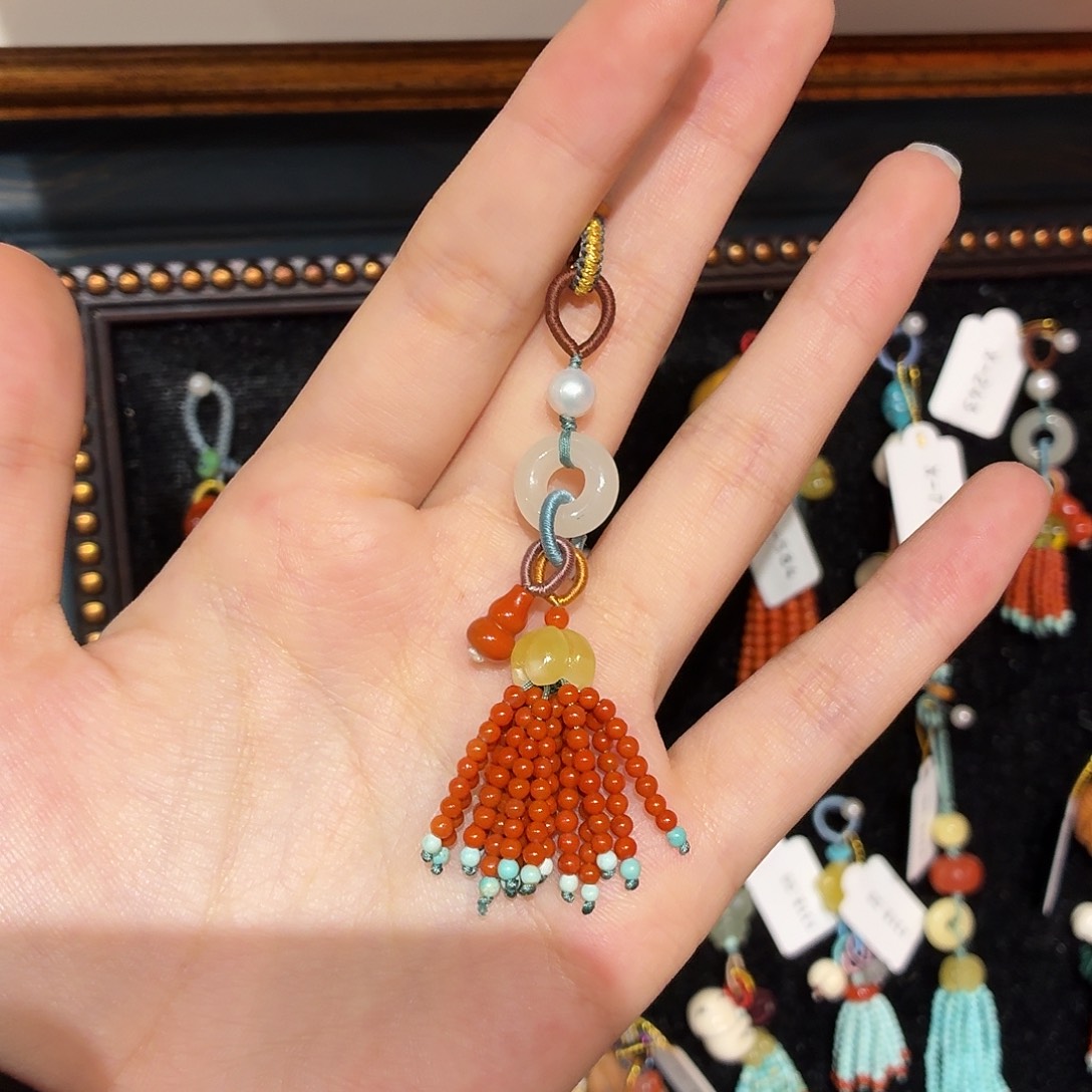 手工制作葫芦流苏