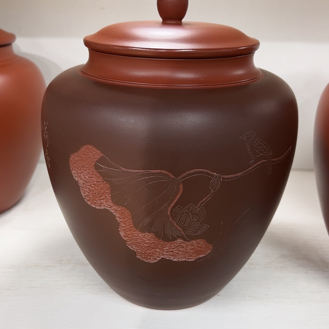 紫砂茶叶罐精品紫砂茶叶罐