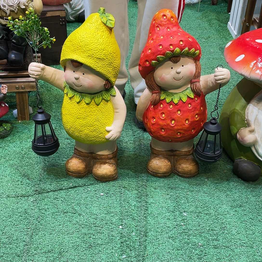 摆件花园摆件红红火火