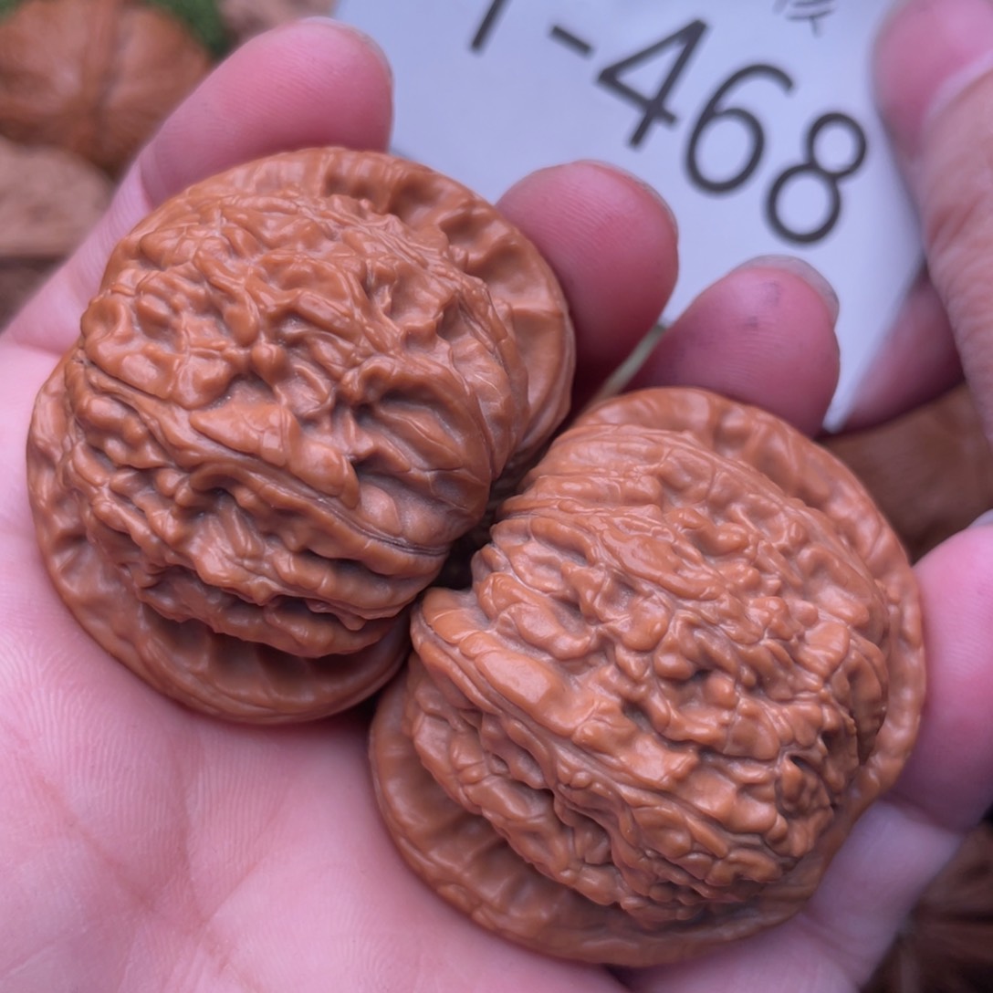 文玩核桃把件精配球白42