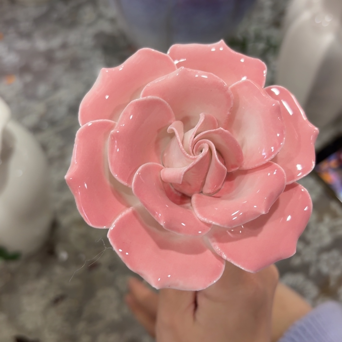 陶瓷花拍满20元发货退款拉黑