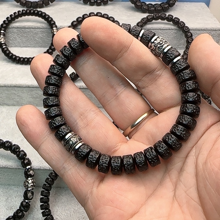 【闪购商品】手串椰蒂9耶噶双配饰黑金