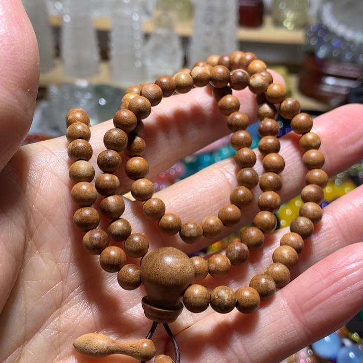 木质非金属6mm桃木手串