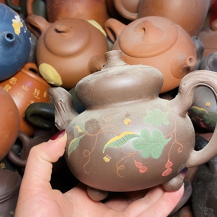 全手工制作宜兴紫砂壶