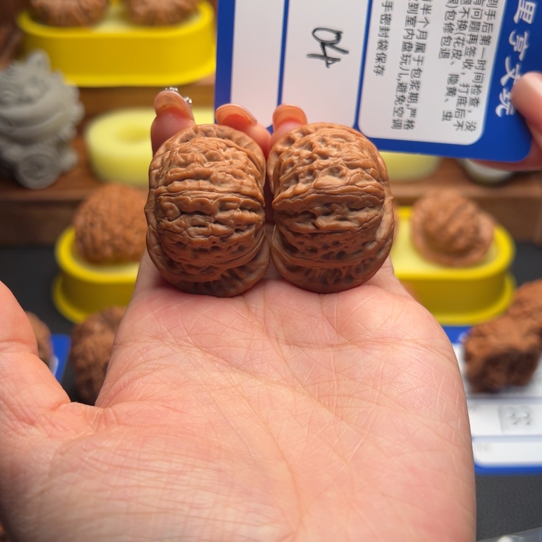 枕***香吊坠文玩核桃04战鼓