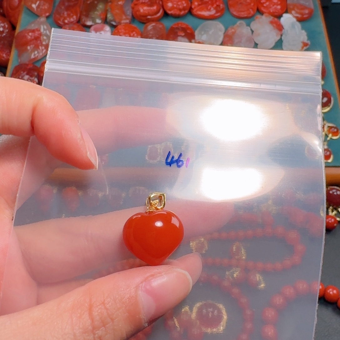 南红玛瑙南红玛瑙18K金镶嵌