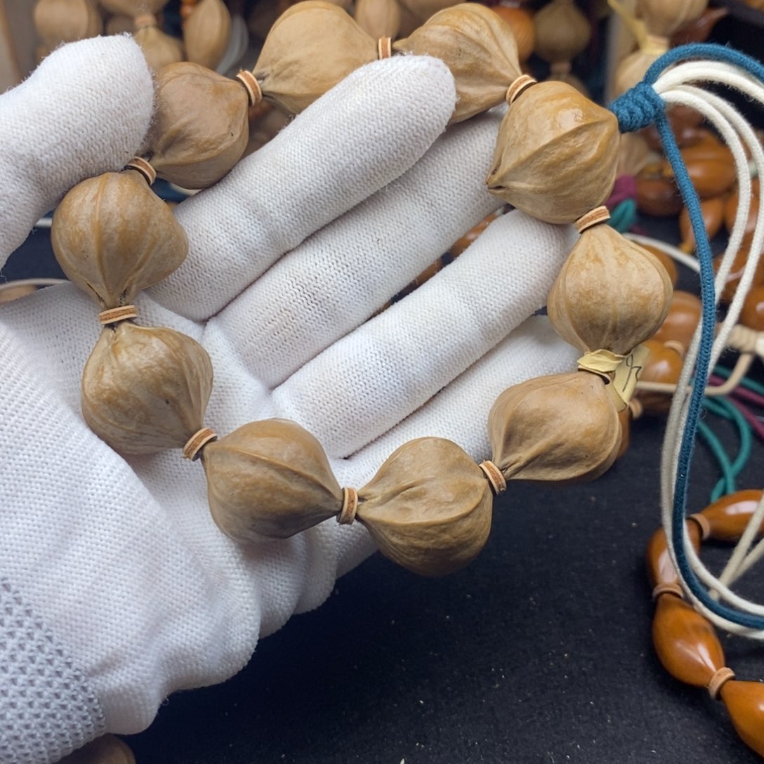 小***跑橄榄核手串/手链2526四花大蒜头10颗