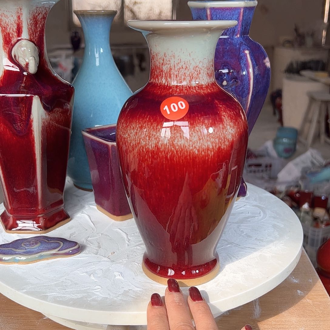 摆件郑家钧窑摆件