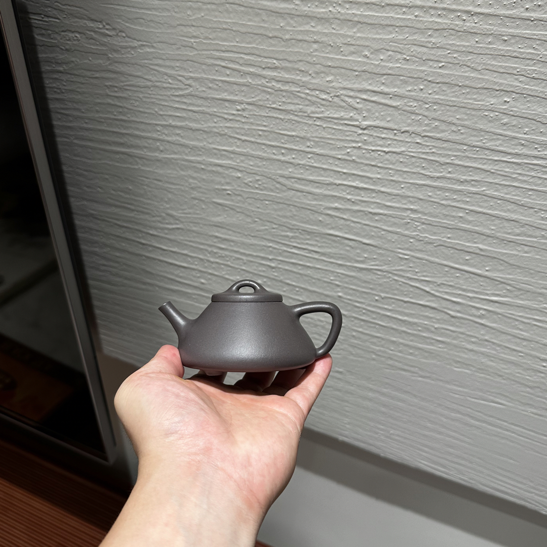 子冶石瓢 原矿无添加陈腐紫茄泥 半手工 150cc