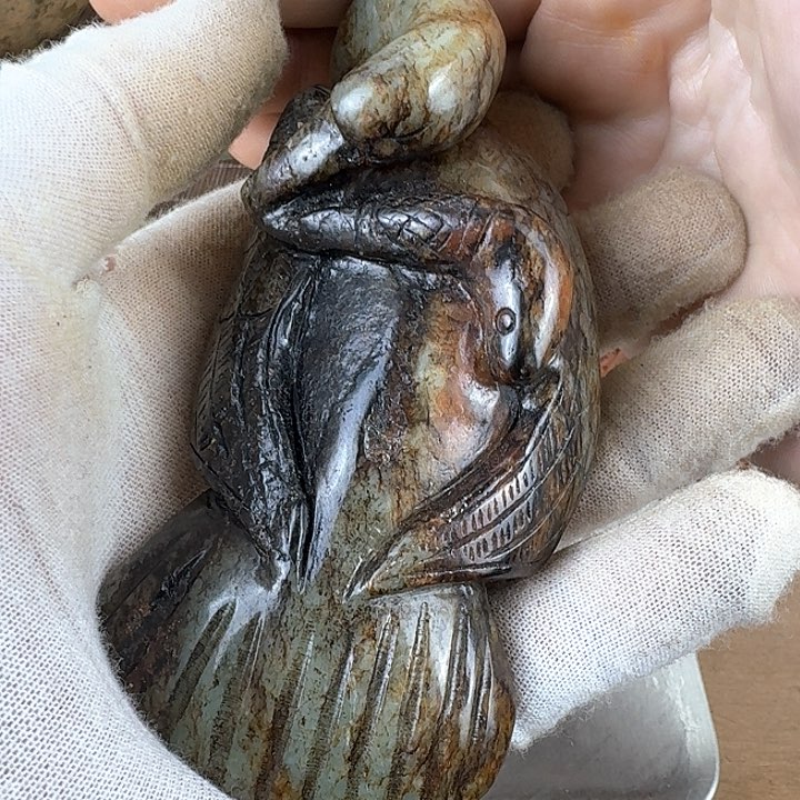 和田玉挂件未镶嵌玉**生