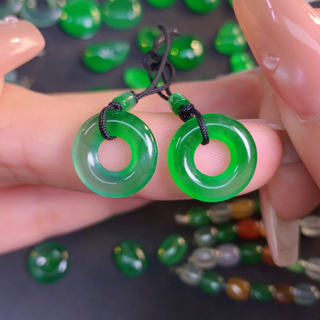 翡翠裸石翡翠翡翠12.58-2.42