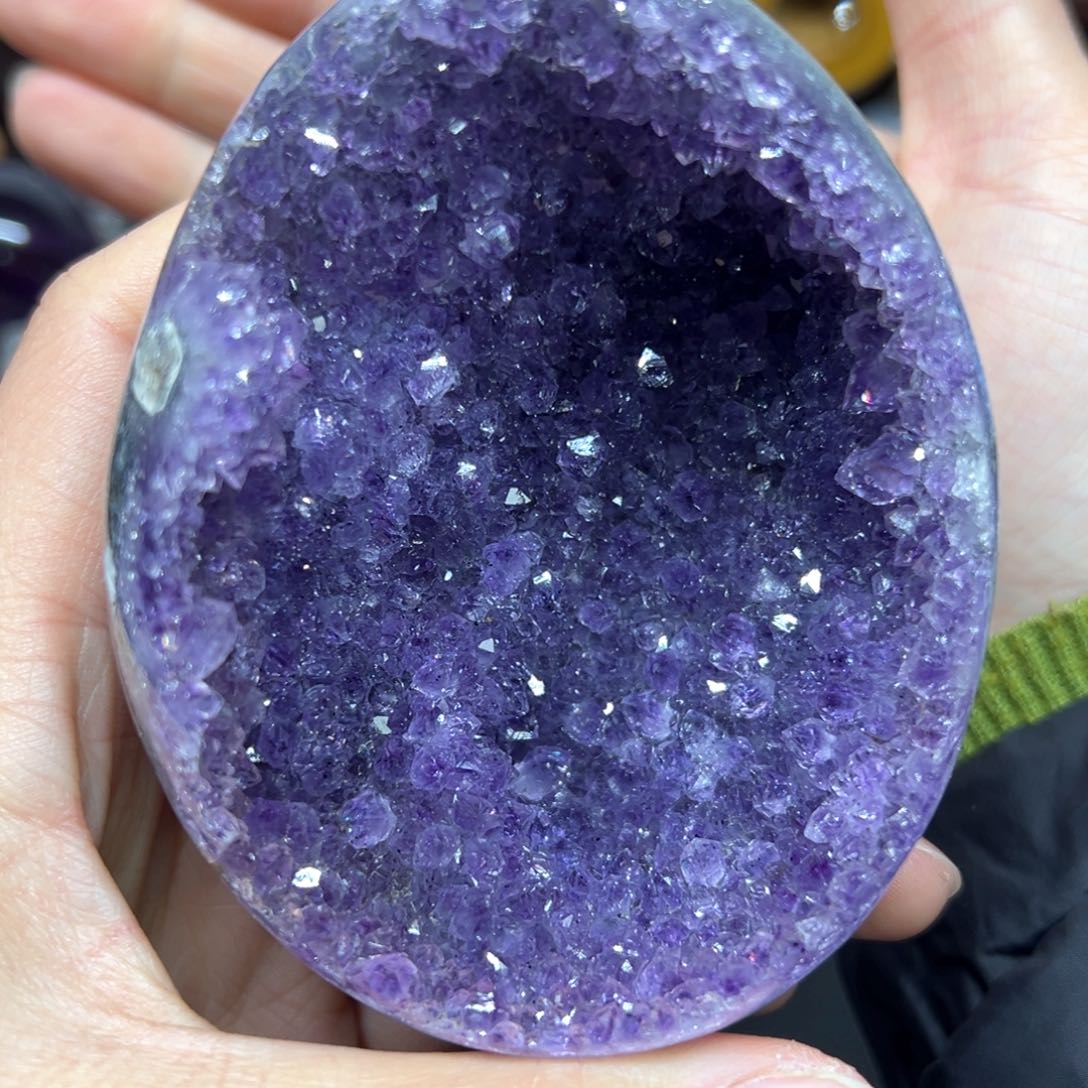 紫晶摆件未镶嵌摆件