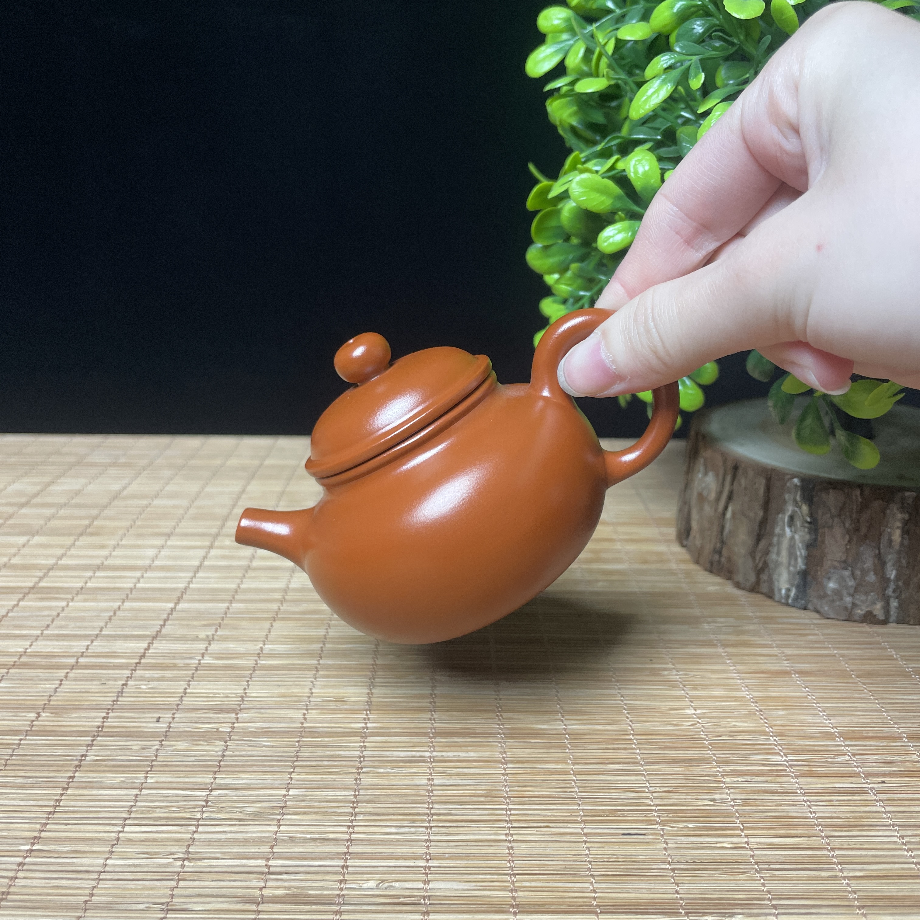 【万壶阁】100-120ml潮州原矿朱泥容天壶