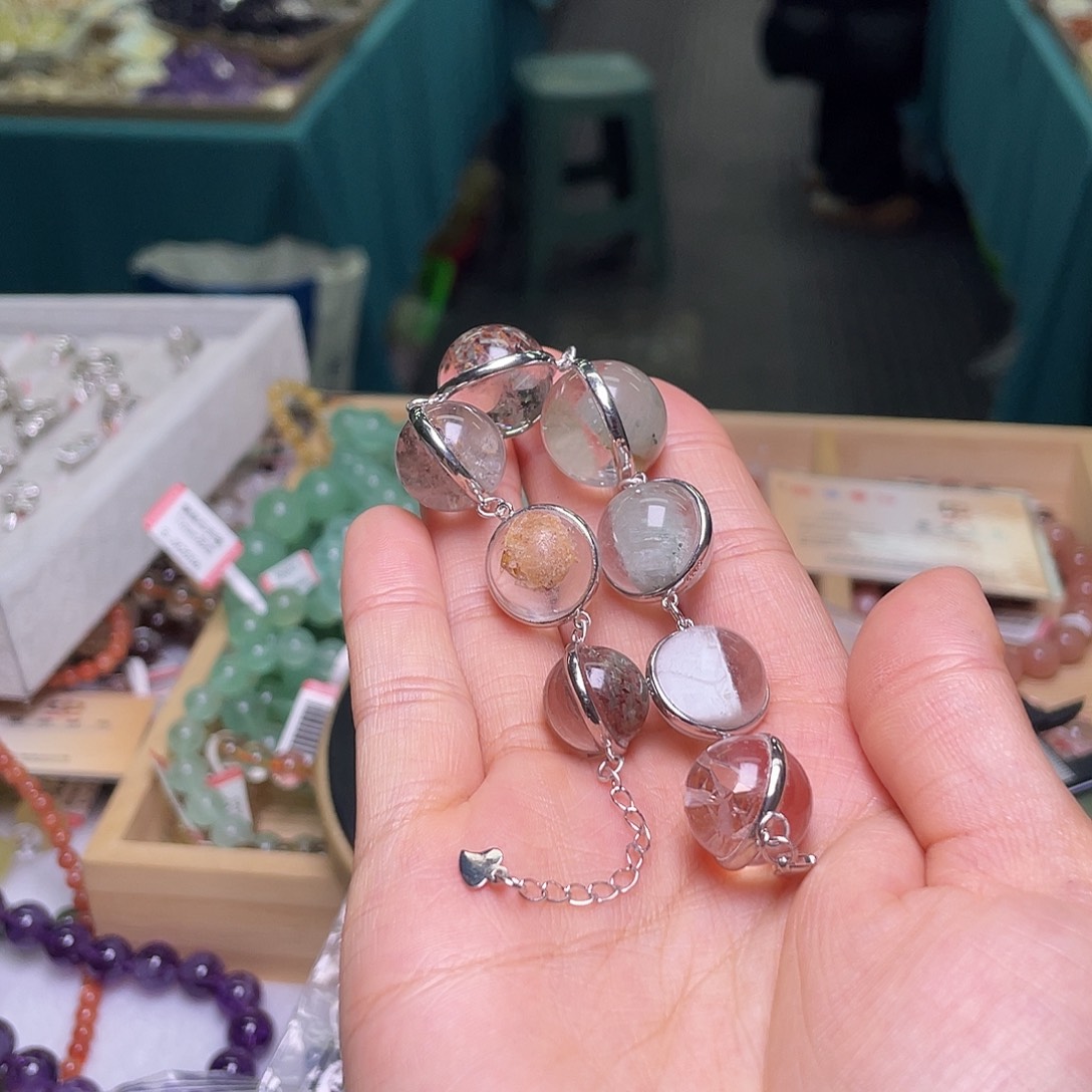 *****珠宝半成品水晶银S925镶嵌521