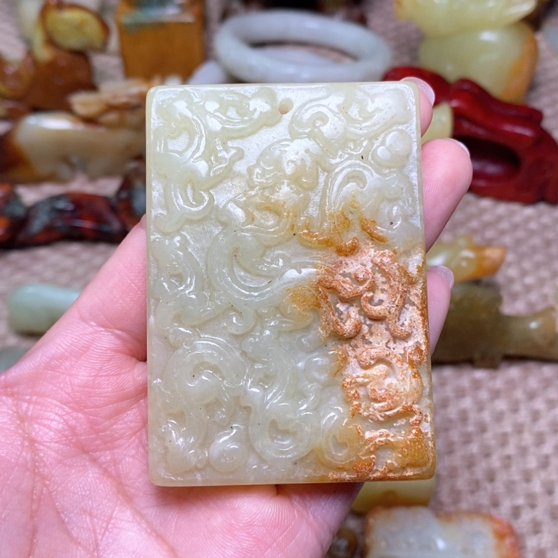 白玉菩提吊坠白玉菩提白玉菩提摆件