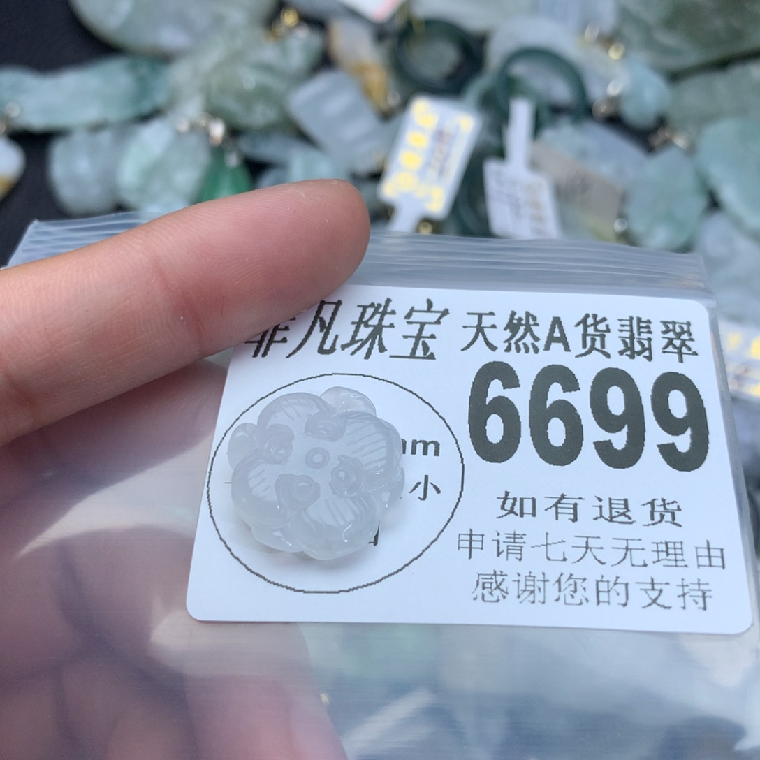 翡翠颈饰未镶嵌6699，