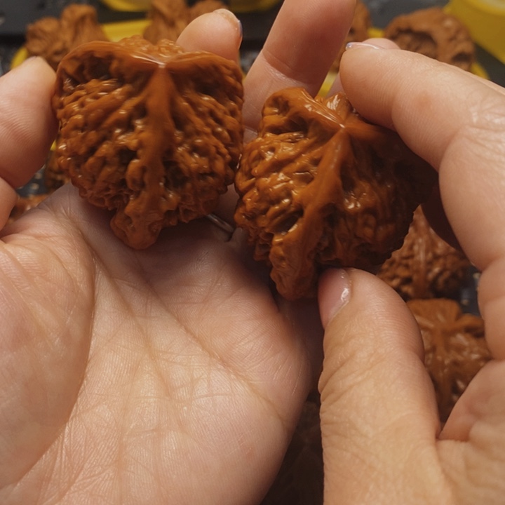 文玩核桃把件楠*工艺